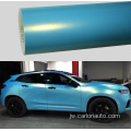 bungkus fantasi biru metallik car vinyl